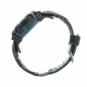 CASIO G-SHOCK 腕時計 ウォッチ クォーツ デジタル ロゴ カレンダー付き 黒 ブラック 青 ブルー DW-004 GY18
