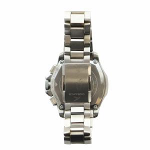 CASIO OCEANUS 腕時計 ソーラー ロゴ 白文字盤 デイト カレンダー付き