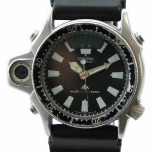ジャンク品 C022-088034 プロマスター アクアランド デプスメーター 腕時計 クォーツ