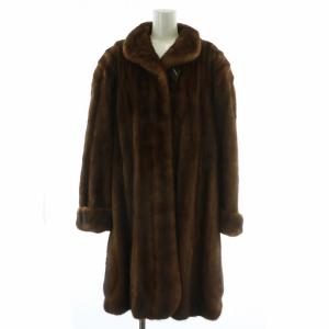 中古・古着通販】SAGA MINK (サガミンク) コート ブラウン