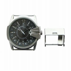 腕時計 ウォッチ クォーツ カレンダー付き 黒文字盤 ロゴ シルバー色 DZ-1206 GY11 /MQ