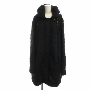 ミドルコート ナイロン 長袖 ジップアップ ロゴ フォックスファー M 黒 ブラック GY18 /MQ