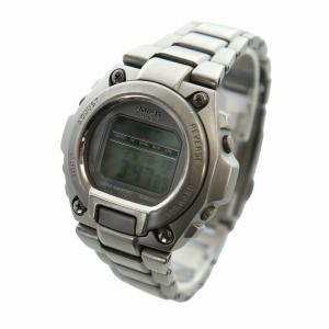 CASIO G-SHOCK 腕時計 クォーツ デジタル カレンダー付き デイト シルバー色 MRG-200T