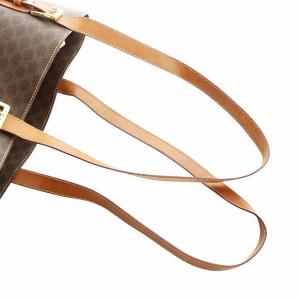 CELINE ヴィンテージ トートバッグ マカダム ブラウン