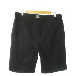 POLO RALPH LAUREN ショートパンツ スウェット ストレッチ ロゴ M 黒 ブラック /AO21 GY18