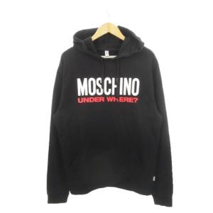 UNDERWEAR パーカー プルオーバー スウェット ロゴプリント L 黒 ブラック /AH4 GY18