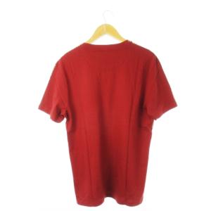 GUCCI Tシャツ ペイズリー クレスト ロゴ XL レッド 283103 X3697