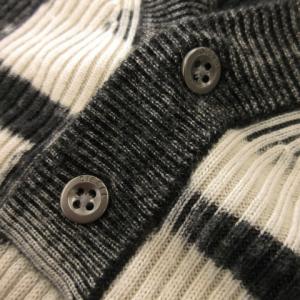 DIESEL K-ATULLUS リブニット セーター ヘンリーネック 長袖 ウール USED加工 フェードロゴ XL