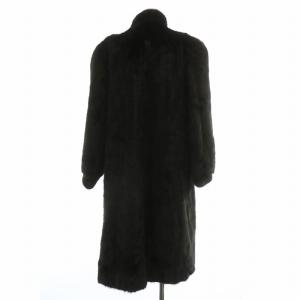 SAGA MINK 銀サガ ベルビジョン Belle vison ファーコート アウター 毛皮 ミンク ロング 肩パッド 11