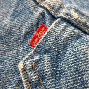 Levi's 80s USA製 3rd Gジャン ウォッシュ加工 42 ブルー
