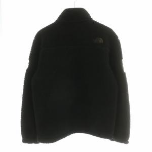 THE NORTH FACE ホワイトレーベル  RIMO FLEECE リモ フリースジャケット ワッペン ロゴ刺繍 M 黒 ブラック