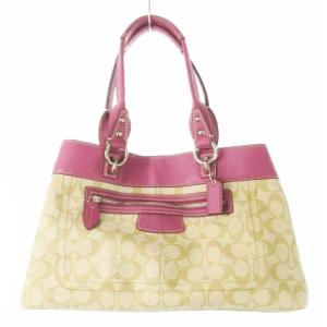 良品✨COACH ボストンバッグ ナイロン×レザー 大容量 ベージュ 楽天市場】コーチ ボストンバッグ（素材（生地・毛糸）本革