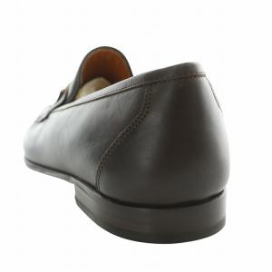 Salvatore Ferragamo ビジネスシューズ ローファー ガンチーニ 10EE ブラウン