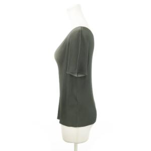 PLEATS PLEASE ISSEY MIYAKE イッセイミヤケ ISSEY MIYAKE プリーツカットソー ラウンドネック 半袖 薄手 3 L 緑 グリーン
