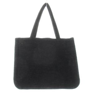 FEILER ハンドバッグ ミニ シュニール織り ロゴ 牡丹 花柄 黒 ブラック /CK12 GY18