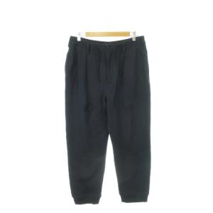 スウェットパンツ ジョガー イージー テーパード ストレッチ ウエストゴム 50 XL 紺 ネイビー /AH5