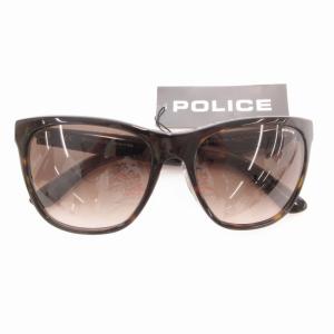 タグ付き CRYPTO 3 グラデーションサングラス アイウェア ロゴ 度なし 55-17 135 茶