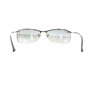 Ray-Ban サングラス めがね 眼鏡 メタルフレーム ハーフリム スクエア ロゴ ミラーレンズ 6315 シルバー色