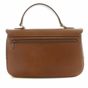 burberrys ハンドバッグ 型押し 裏地ノバチェック ブラウン