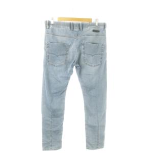 DIESEL KROOLEY Denim sweat pants イージーパンツ スウェットデニム テーパード ダメージ加工