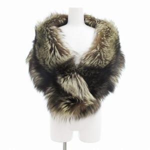 CATIART ティペット フォックスファー 茶 ブラウン /AE GY18