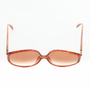 Christian Dior 眼鏡 サングラス セルフレーム グラデーション 総柄 ロゴ 6214 赤 レッド /XZ GY11