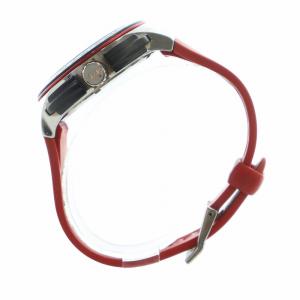 A/X ARMANI EXCHANGE 腕時計 ウォッチ クォーツ 黒文字盤 ロゴ クロノグラフ 赤 レッド 黒 ブラック AX1409 GY18