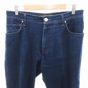 CORNELIANI デニムパンツ ジーンズ ストレート ジップフライ W33 インディゴブルー /HO GY17
