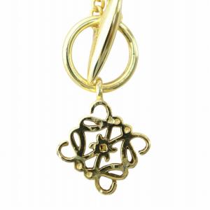 ネックレス アナグラム ゴールドカラー