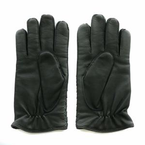 グローブ レザー イントレチャート ブラック