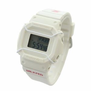 CASIO ミルクフェド MILKFED ベビージー Baby-G 腕時計 ウォッチ クォーツ デジタル ロゴ カレンダー付き