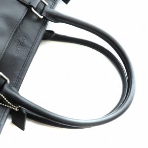 COACH ブリーフケース ショルダー 2WAY 書類カバン ビジネスバッグ レザー ロゴ 黒 ブラック F54758