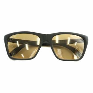 BAUSCH&LOMB サングラス セルフレーム ミラーレンズ  ブラック