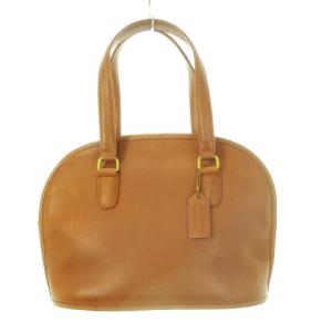 オールドコーチ ハンドバッグ レザー ラウンド 茶 ブラウン 9958 /AH14 GY18