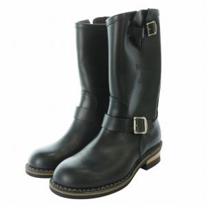 KADOYA エンジニアブーツ 25.5cm ブラック KA-BMK-SS