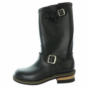 KADOYA エンジニアブーツ 25.5cm ブラック KA-BMK-SS