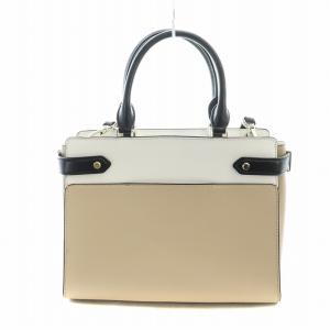kate spade new york ステイシー カラーブロック ラージ サッチェル 2WAY ショルダーバッグ ハンドバッグ レザー ピンク