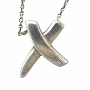 パロマ・ピカソ グラフィティ X ネックレス アクセサリー ペンダント Silver925 ロゴ シルバー色