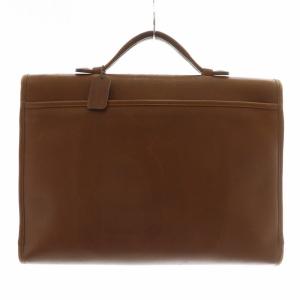 COACH オールドコーチ USA製 ビジネスバッグ ブリーフケース レザー ターンロック 茶色 ブラウン /XZ