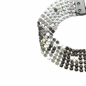 GIVENCHY ブレスレット アクセサリー バングル ロゴ シルバー色 GY18 /MQ