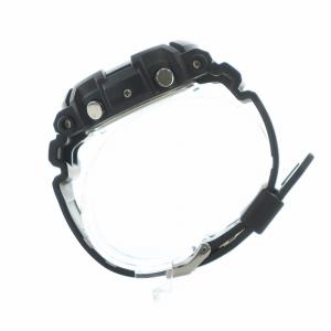 CASIO G-SHOCK 腕時計 ウォッチ ソーラー 黒文字盤 アナデジ ロゴ デイト カレンダー付き 黒 ブラック GAW-100B