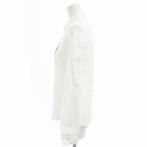 RALPH LAUREN ボタンダウンシャツ BD 長袖 オックスフォード ビッグポニー 刺繍 9 白 ホワイト オレンジ /OU