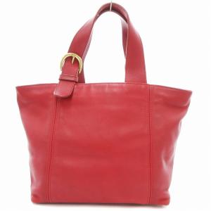 COACH オールドコーチ ヴィンテージ 4133 トートバッグ ハンドバッグ レザー USA製 アメリカ製 赤 レッド