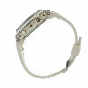 CASIO G-SHOCK 腕時計 ウォッチ ソーラー カレンダー付き デイト 白文字盤 ロゴ アナデジ 白 ホワイト GST-W310