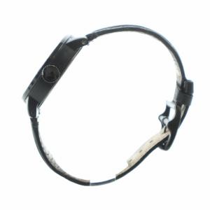 COACH 腕時計 ウォッチ クォーツ カレンダー付き 黒文字盤 レザーベルト ロゴ 黒 ブラック CA.17.2.34.0912