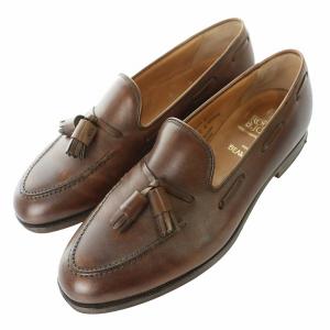 CAVENDISH 3 タッセル ローファー 7 ブラウン