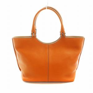 TOD'S トートバッグ オレンジ