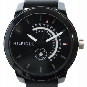 腕時計 ウォッチ クォーツ カレンダー付き ラウンド 黒文字盤 ラバーベルト 黒 ブラック GY18 /MQ