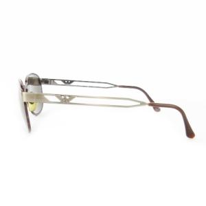 EMPORIO ARMANI サングラス アイウェア メタルフレーム ロゴ スモークレンズ ガンメタ 135 グレー 051-s /CK25