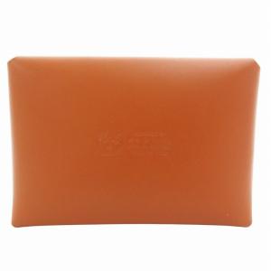 IL BISONTE マルチケース カードケース コインケース ロゴ刻印 レザー 茶 ブラウン /GV GY18